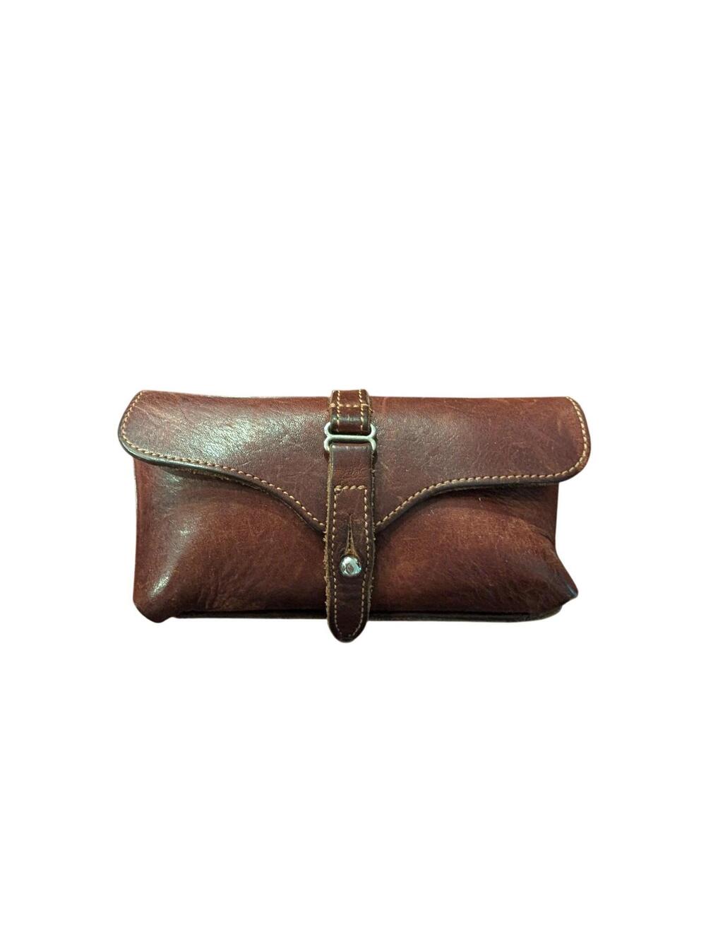 Col. Littleton No. 47L Brown Leather Phone Holster USA